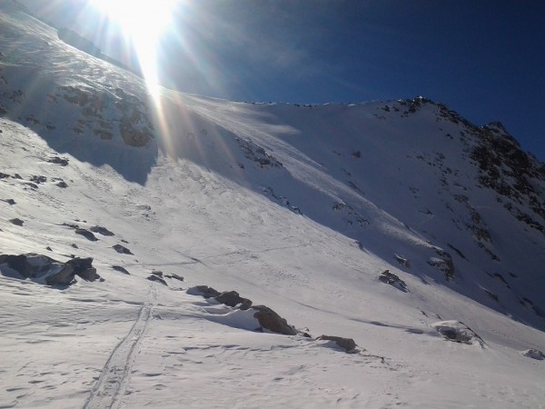 Looking back at Glen Pass