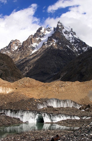 Lobsang Peak from the Baltoro Glacier