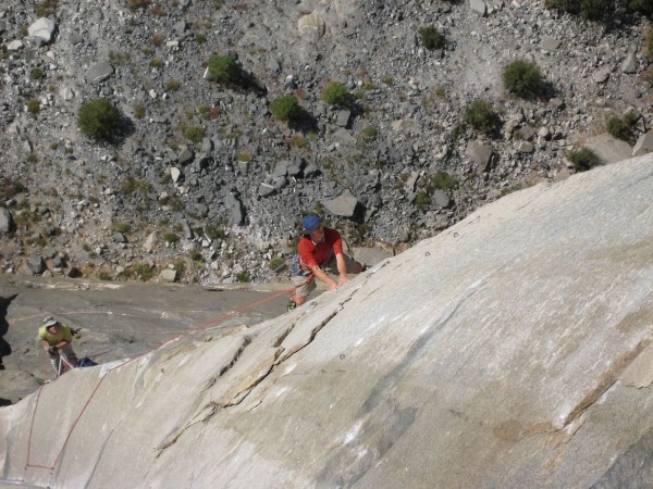 Honnold on the Flying Butress