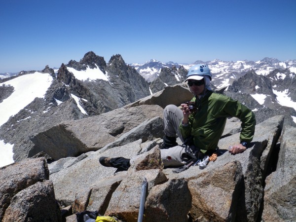 Me on summit of Mt. Sill &#40;14153'&#41;
