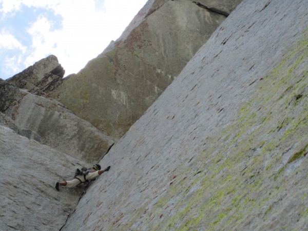 top of the dihedral, pitch 3