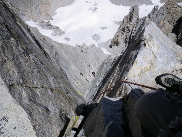 Looking down pitch six