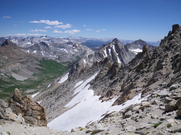 Whorl Mountain, from the exit of the east couloir