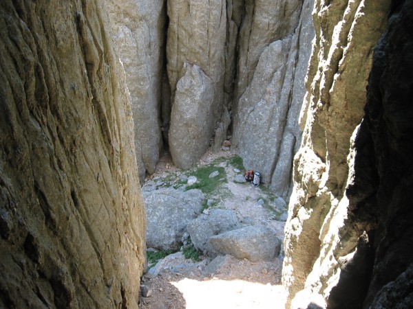 Saddle from the amphitheater.