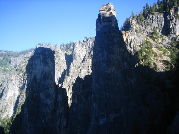 Spires from CatWalk on Middle Cathedral