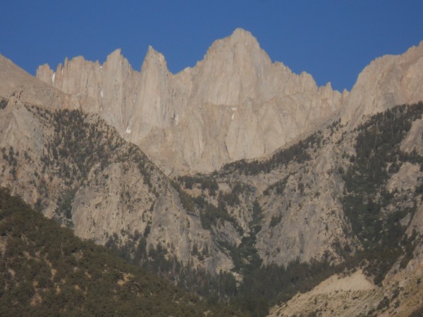 Whitney from the Lone Pine Campground