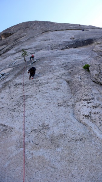 Saw and Ry on Pitch One.  Photo by Dave