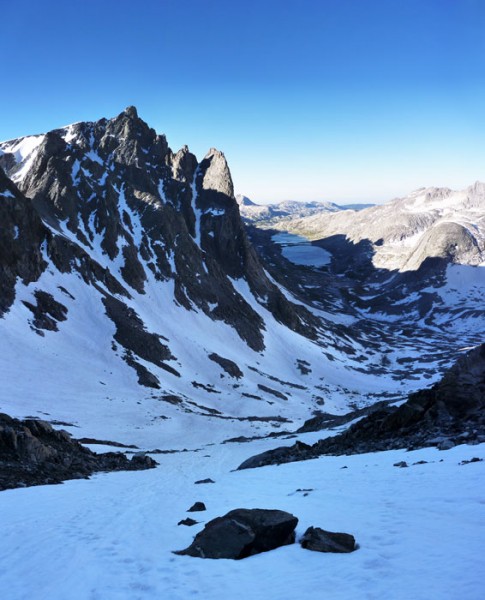 Mount Helen from Bonney Pass