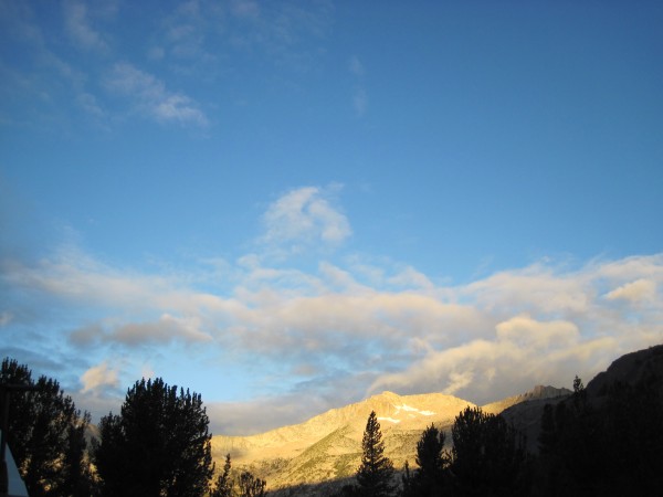 Morning light on Mt. Conness - 9/8/10