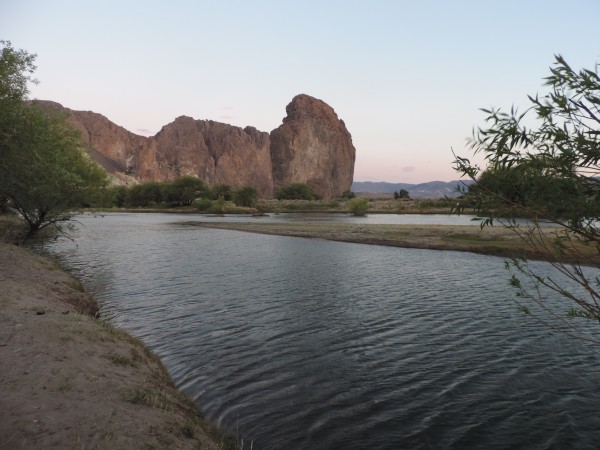 Piedra Parada and Rio Chubut