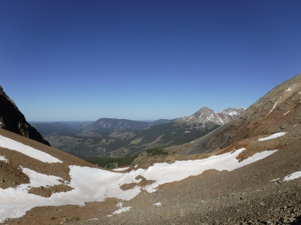 Pretty cool moraine action up here . . .