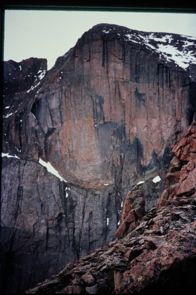 The Window route goes up the sloping ledge that forms part of the K ...