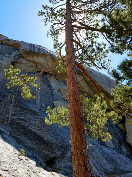 The huge roof on the West Face