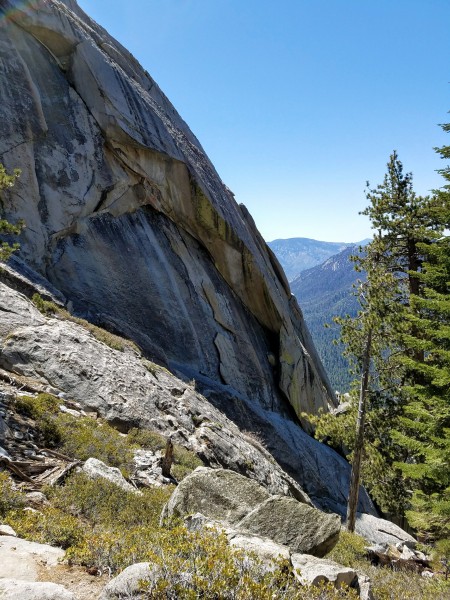 The Notch, looking South East