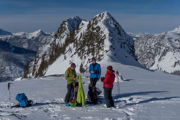 The Gateway. Great steep runs either by going left or right of the r...