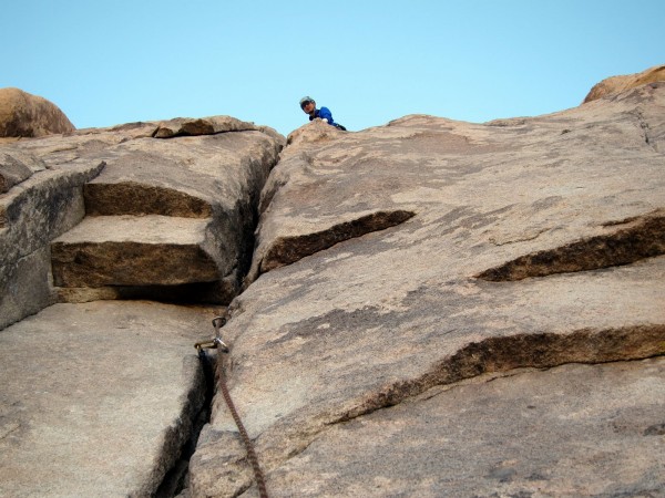 White Lightning &#40;5.7&#41; - me leading