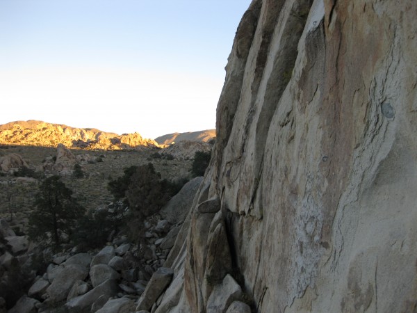 Darkness falls on Hemingway Buttress