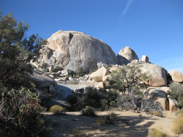 North and South Astro Domes, on the way to Lenticular Dome