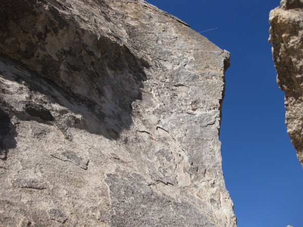 Cryptic &#40;5.8&#41; on Headstone Rock -- we didn't climb it, next ti...