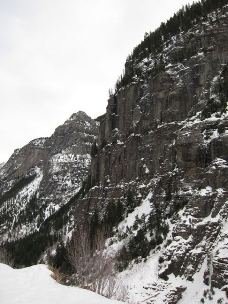 Camp Bird Road - Ice Climbs Abound