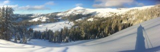 Looking Down Into Round Valley