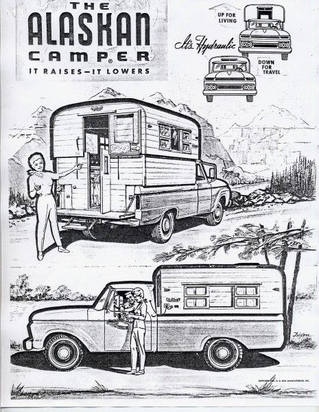 From the manual of our 1964ish truck camper.