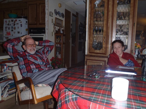 Dad, David Humphrey, and Ruth at Marilyn and Dad's home.