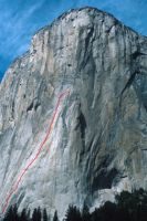 El Capitan - Grape Race 5.9 A2 or C3 - Yosemite Valley, California USA. Click to Enlarge