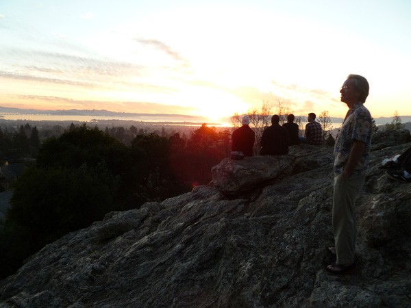 Steve enjoying the view