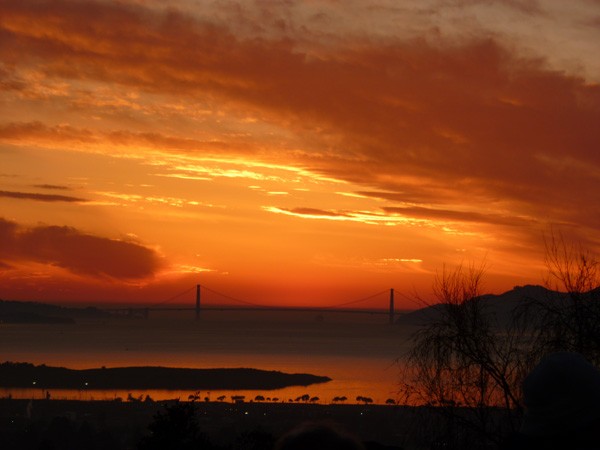 The beautiful Golden Gate Bridge..