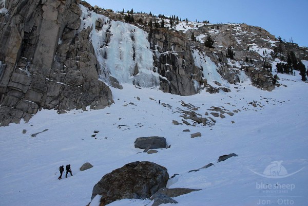 Main Wall & Chouinard Falls, Jan 29 2011