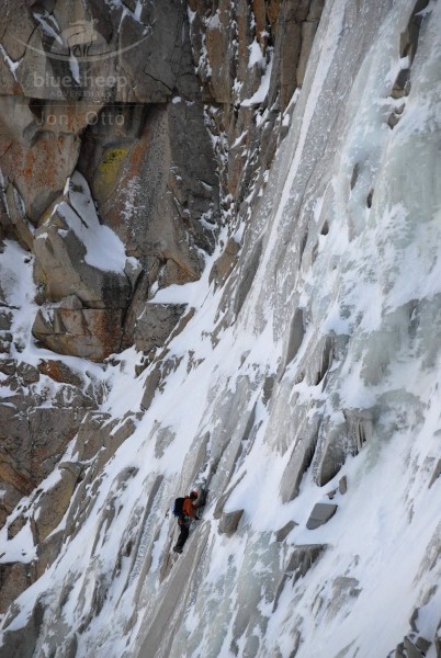 Jed Porter on Bard Harington Route, Jan 31 2011