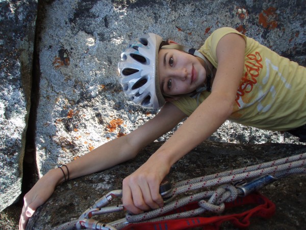 reaching the summit anchor