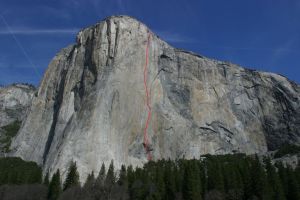 El Capitan - Tempest A4 5.8 - Yosemite Valley, California USA. Click to Enlarge