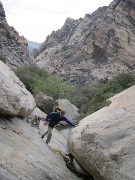 up and up and up Oak Creek Canyon