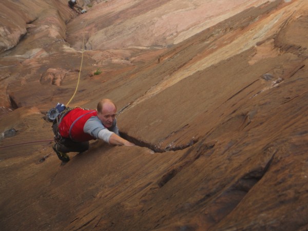 Chris, on a trip from Wales, gets a taste of Red Rocks.  He and Simon ...