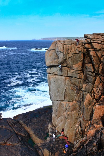 The sea cliffs at Sennen, almost right at the Western most point of th...