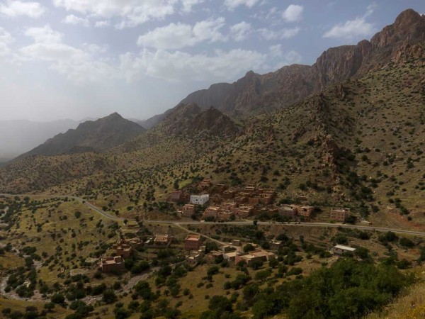 the pass leading to tafraoute