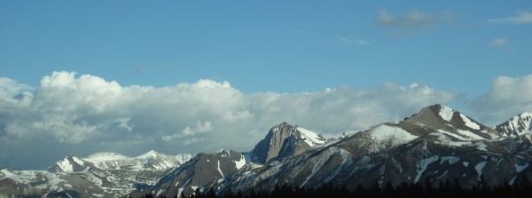 Mount Morrison with its prominent north buttress &#40;June 7, 2011&#41;