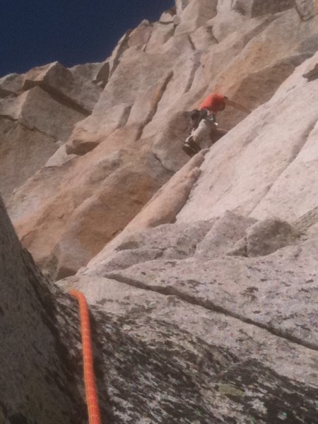 Andrew leading pitch 2