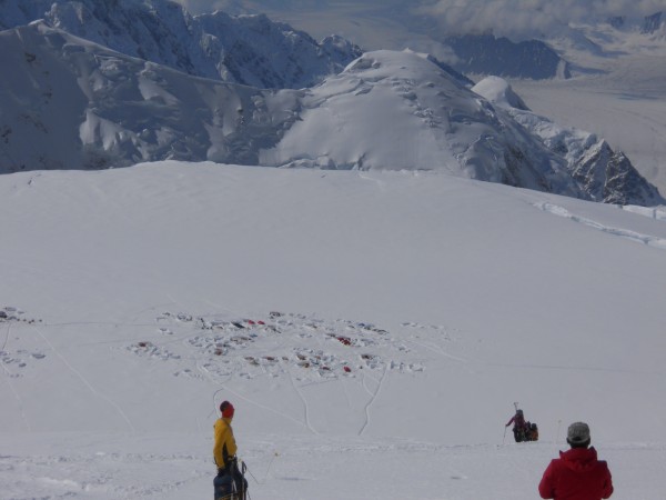 View of Camp from the Eyebrow