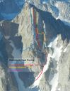 Matterhorn Peak Direct North West Face Route - Click for details