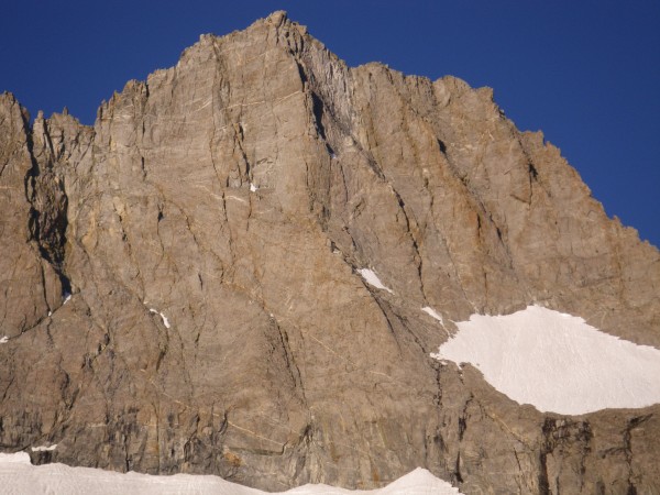 Norman Clyde Peak, from the approach to Middle Palisade