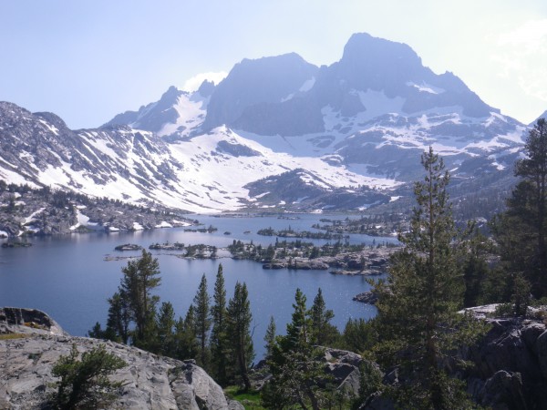 Banner Peak, above Garnet Lake