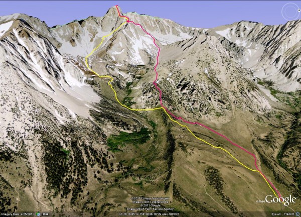 Mt Humphreys 13,986 feet, East Ridge. Trailhead @ 9,200feet.  Ascent i...