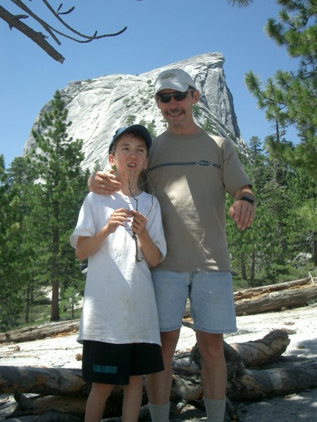 Carl and I on our way down in 2006.  5 years ago--such a little boy.  ...