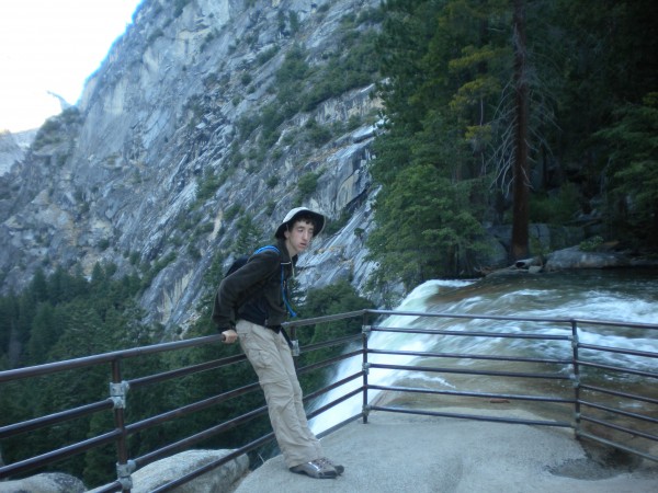 Vernal falls--not really that scared of the exposure--so I was hopeful...