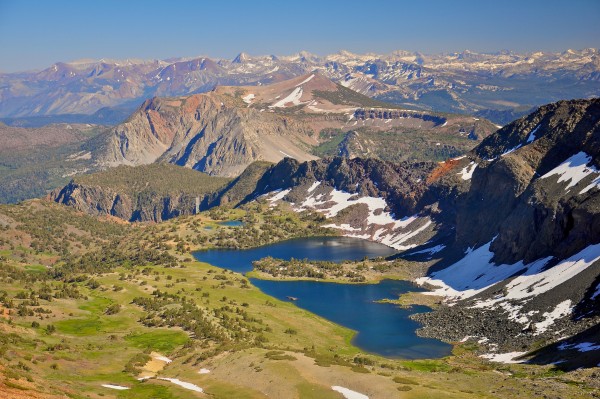 Alger Lakes, from Koip Peak Pass