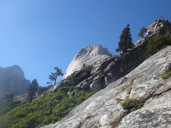 Tower of granite.