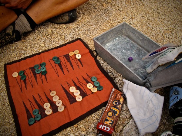 obligatory summit backgammon game